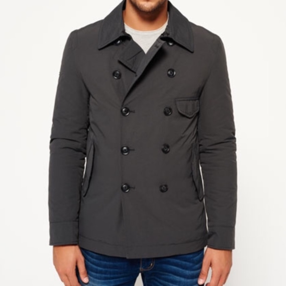 NWOT Superdry Blockade Aviator Coat